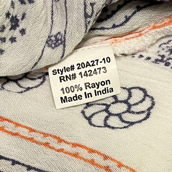 Grace & Lace Willow Button Down Peasant Blouse - Size XL - NWT - Picture 10 of 11